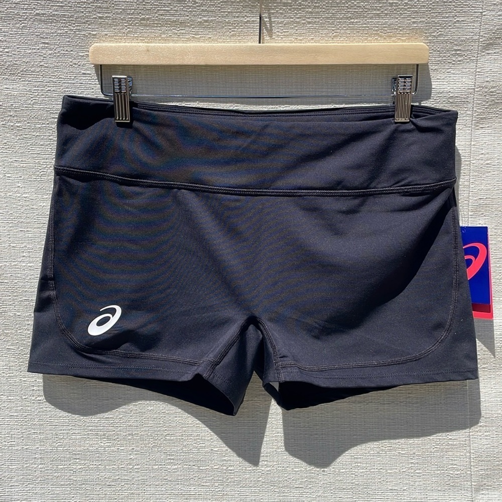 ASICS Women's Circuit 3 Inch Compression Shorts Black Size XL